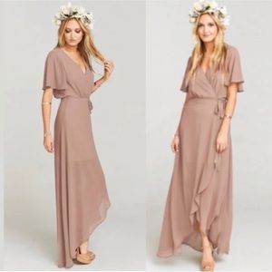 Show Me Your‎ Mumu Sophia Wrap Dress Dune